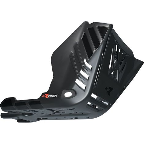 TAPA DE MOTOR RACETECH (RTECH) 2025/12 REVOLUTION TECNOPOLÍMERO KOVE 800 X PRO / RALLLY '24-'25 NEGRO
