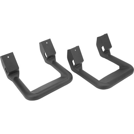 Marchepieds latéraux pour camionnette, en aluminium moulé sous pression, revêtement en poudre noir, robustes, antidérapants, universels, compatibles avec Chevy (1/5)