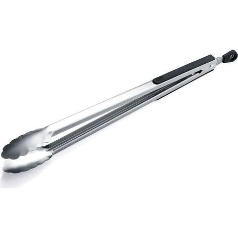16-Zoll-Grillzange, Grillzange aus Edelstahl, hochwertige Grillzange zum Kochen. (1/5)