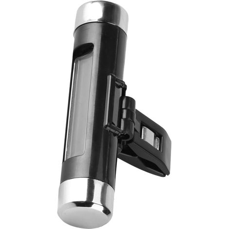 Thermomètre LCD à pince pour camion ou voiture, horloge numérique rétroéclairée bleue (1/5)
