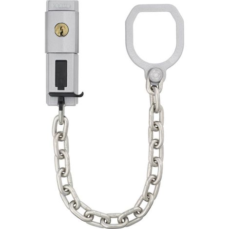 ABUS ABTS21542 Chaîne de porte avec anneau argent (1/2)
