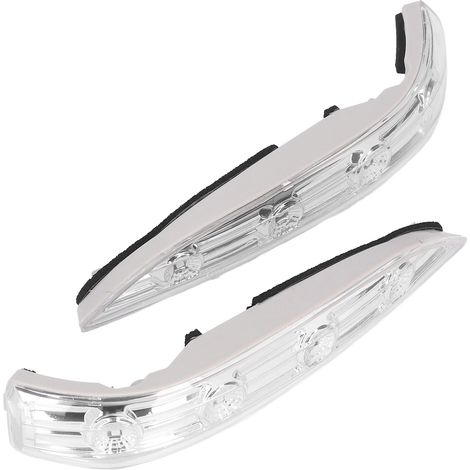 2x Feux de Clignotant Rétroviseur Extérieur Verre Transparent Remplacement pour Hyundai Tucson IX35 2010-2015 Optique Indicateur (1/5)
