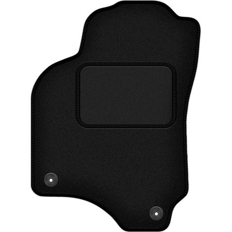 Alfombrilla de conductor negra para: Opel Astra G Cabrio, Coupé, Bertone (1998-2009)