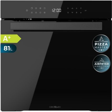 Cecotec Horno Pirolítico Bolero Hexa P506000 Glass Black A+