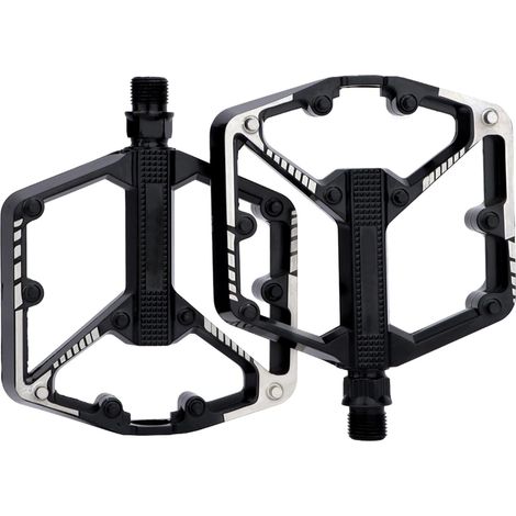 Für breites Fahrradpedal, universelles Fahrradpedal, rutschfeste Pedale, Trekking-Aluminiumpedale, für die meisten Fahrräder, wie Mountainbikes, Rennräder, Citybikes
