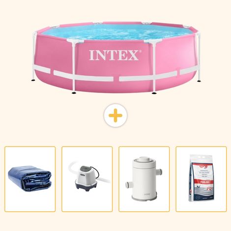 Intex Piscine Tubulaire Ronde - 244x76 cm - 5-pièces  S155 (1/5)