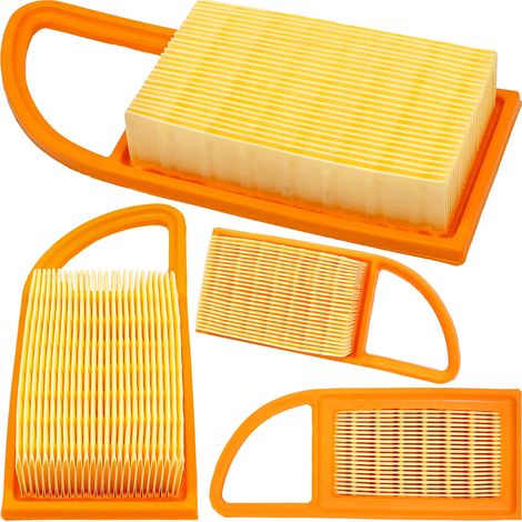FILTRE À AIR POUR SOUFFLEUSE DE FEUILLES STIHL BR500 BR550 BR600 4282 141 0300 42821410300 (1/5)
