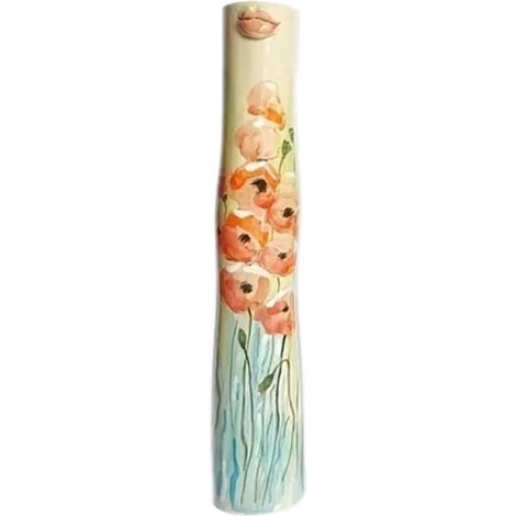 Vase décoratif en forme de visage de fille, pot de fleurs, support pour plantes artificielles A