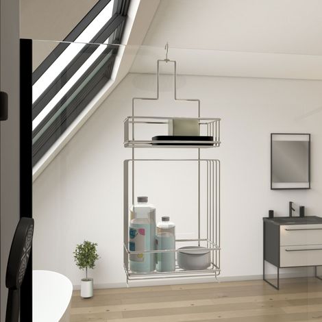 Valet chrome sospeso 50x20x10 - Lou