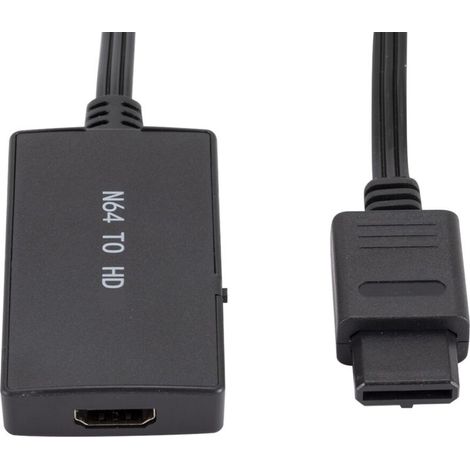Évolution du jeu vidéo : Conversion analogique-numérique, adaptateur vidéo composite vers HDMI, connexion facile des consoles de jeux classiques. (1/2)