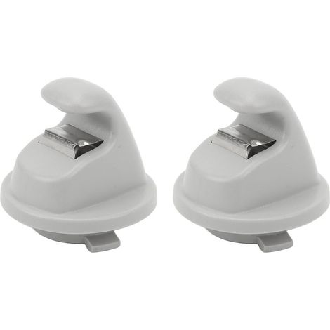 GARRYFIZH 2 clips de fixation de pare-soleil 5G0857561B, crochets de siège auto de rechange pour Tarraco 2019-2022 (1/5)