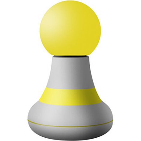 Filiyano – masseur portatif de 5 – (Jaune) Puissant masseur portatif de 5,1 cm x 11,4 cm avec 6 électrodes magiques (1/4)