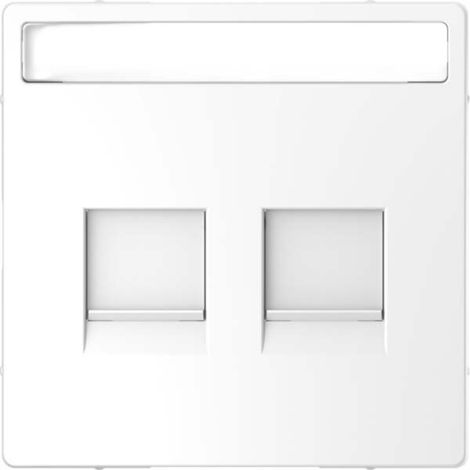 Placa de cubierta Merten meg4564-6035 termoplástico brillante resistente polvo