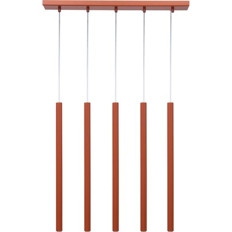Sospensione moderna 5 luci mattone 60cm G9 Sigma Sopel (1/3)