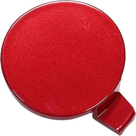 Cache-crochet de remorquage avant pour Tesla Model 3, capuchon de pare-chocs de remplacement noir (1460701-00-b) - Taille WK : rouge (1/4)