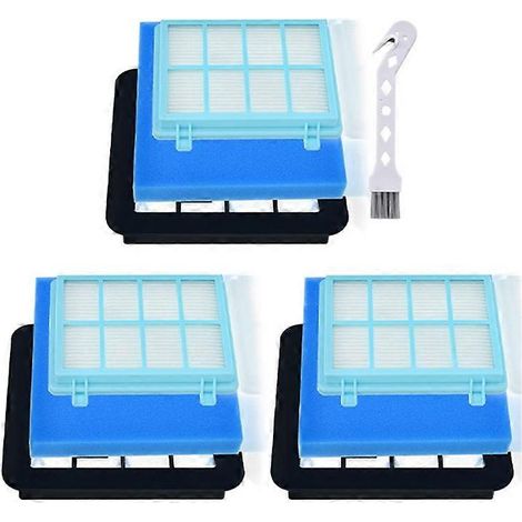 Filtre HEPA Sponge pour Philips Domestic FC9332/09 FC9330/09 FC9353/01 FC9331/07 FC9515 PowerPro Compact Hoover (1/5)