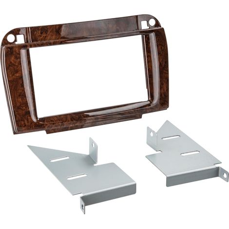 Support Autoradio 2Din pour Mercedes Classe CL S Bois de Racine