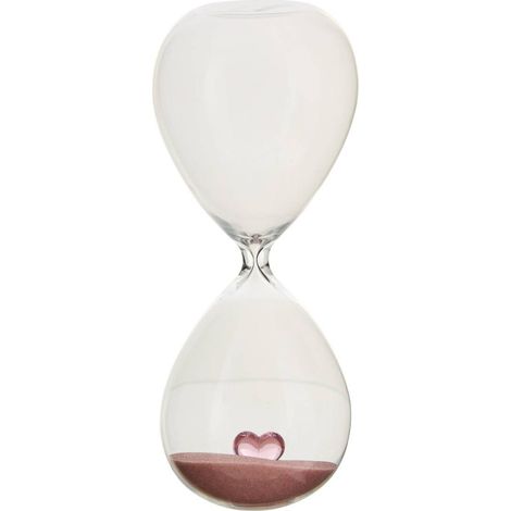 Clessidra popi con dettaglio cuore h20cm - Atmosphera créateur d'intérieur (1/4)