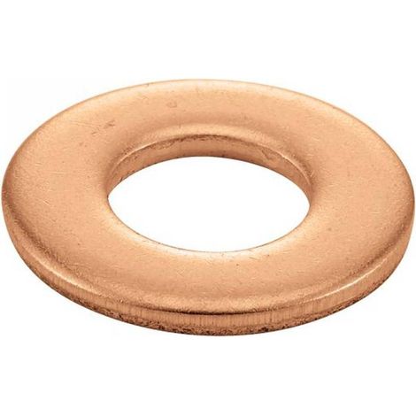 25 Rondelles Plates Moyennes Type M 14 mm - NFE 25513 - NFE25-514 - ISO 7089 - Laiton - D-Work