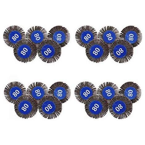 Trockenteller mit Handgriff, Turbinenteller mit Schleif- und Polierscheiben, T-Form, 30x10 mm (1/4)