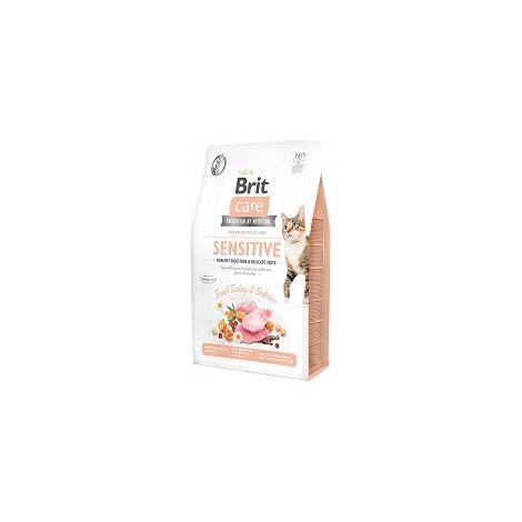 BRIT CARE Katzenfutter, getreidefrei, für empfindliche und gesunde Verdauung, zart und schmackhaft, 7 kg