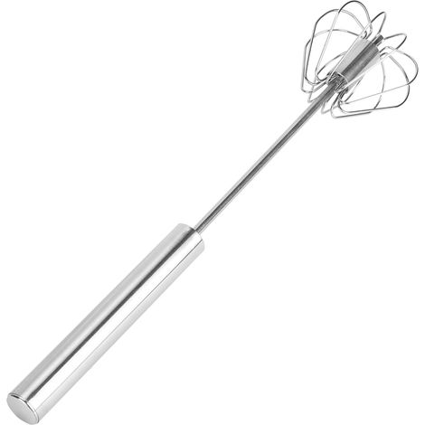 Batteur à œufs semi-automatique en acier inoxydable, mixeur, mousseur à lait, ustensiles de cuisine (K3328B (M) ) (1/5)