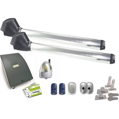 EVO748 FC automatisme kit motorisation DUCATI HOME pour portail battant maxi.4m/350kg chaque vantail (1/3)