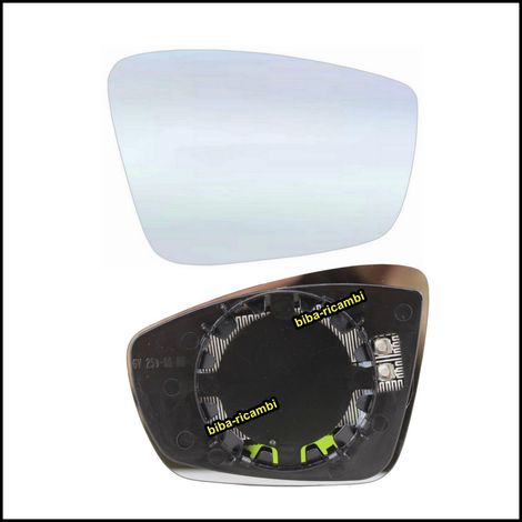 Specchio piastra vetro specchio termico vetrino specchietto dx art11 (1/5)