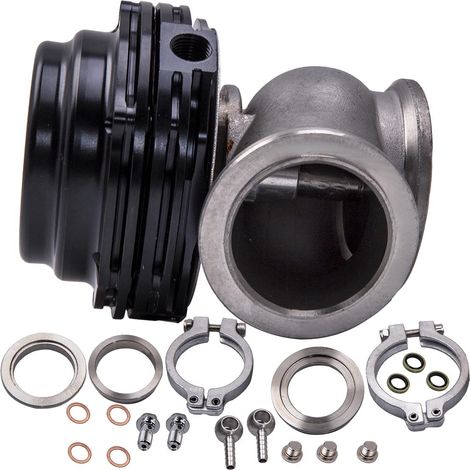 38mm 14psi External Wastegate turbo V-Band Bride Collecteur Kit Universal (1/5)