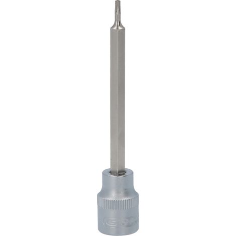KS-Tools 917.3937 3/8'' Bit-Stecknuss Torx mit Stirnlochbohrung, lang, TB8 (1/5)