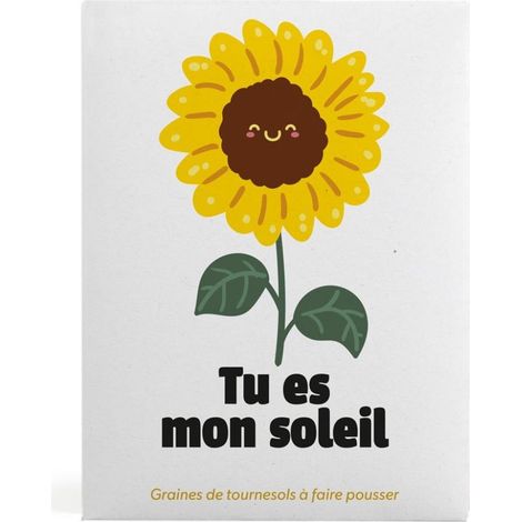 Sachet message - Tu es mon soleil (Tournesol) (1/3)