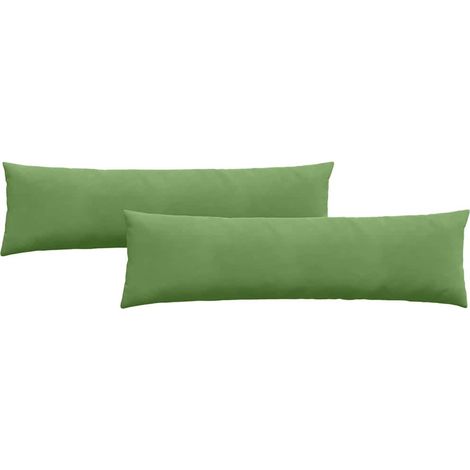 Maison Exclusive - Cuscini da Divano 2 pcs Verde chiaro 145 x 40 cm (1/5)
