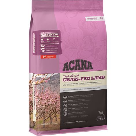 Acana Dog All Breeds Singles Grass Fed Lamb  - Acana Dog All Breeds Singles Grass Fed Lamb - Sacco Da 11,4 Kg (1/2)