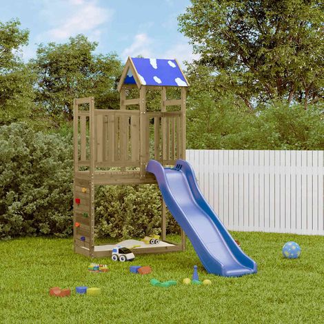 Outdoor Playset Impregnated Wood Pine vidaXL (1/5)