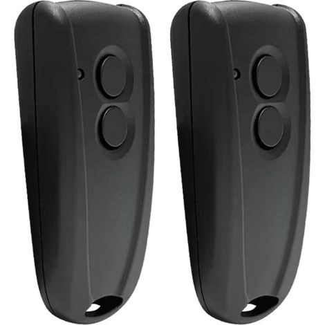 Télécommande - Ouvre-porte de garage - Pour Ecostar RSE2 RSC2 433,92 MHz à code tournant - 2 pièce