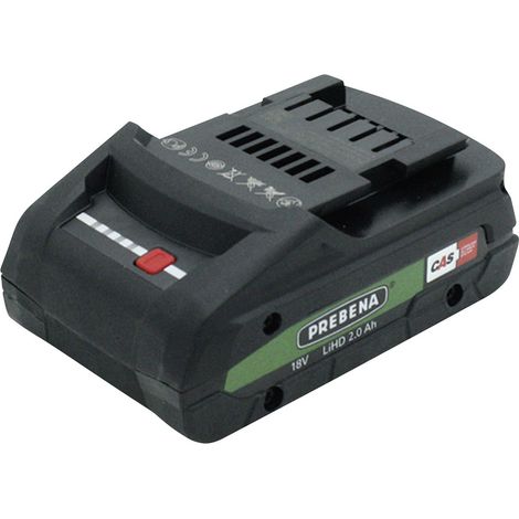Prebena AKKU18-2,0-LI-POWER Adaptateur de batterie 18 V 2 Ah LiHD