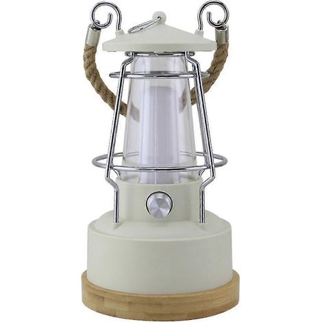 Lampe de camping rétro multifonctionnelle, lampe de camping Atmosphere à intensité variable, lampe cheval rechargeable Dua (1/5)