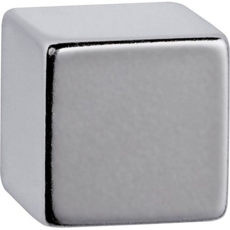 Maul Aimant Néodyme (l x H x P) 15 x 15 x 15 mm cube argent 1 pc(s) 6169396 (1/3)