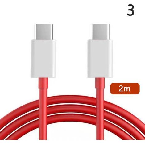 2er-Packung Typ-C-Ladekabel für OnePlus 8T Pro Warp Original Dashboard Charger (1/5)
