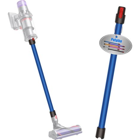 Verlängerungsrohr für Dyson V15 V11 V10 V8 V7 Staubsauger, Rohr für Dyson Ersatz Teleskoprohr Schnellspanner Verlängerungsstange, Staubsaugerrohr Zubehör 73cm(Blau) (1/5)