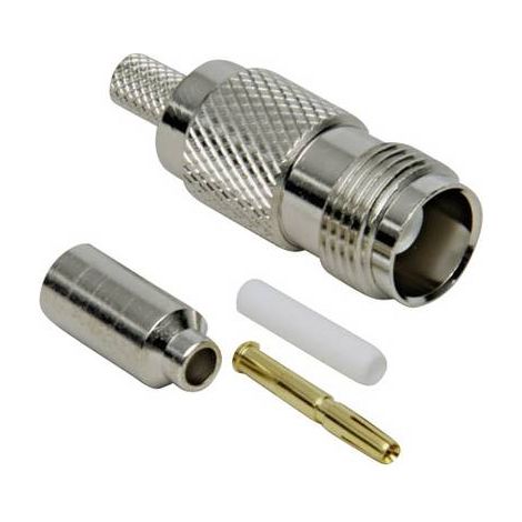 Connecteur TNC femelle, droit à souder BKL Electronic 0405048/D 50 Ω 1 pc(s) Y608741 (1/2)