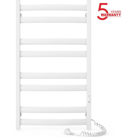 Toallero eléctrico ATLANT 500x900 con temporizador ECO, 210W, Blanco (1/5)