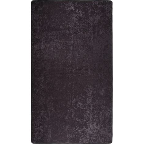 Tapis lavable antidérapant, Tapis de salon, Tapis Intérieur & Extérieur 190x300 cm Anthracite MKS15161 (1/5)