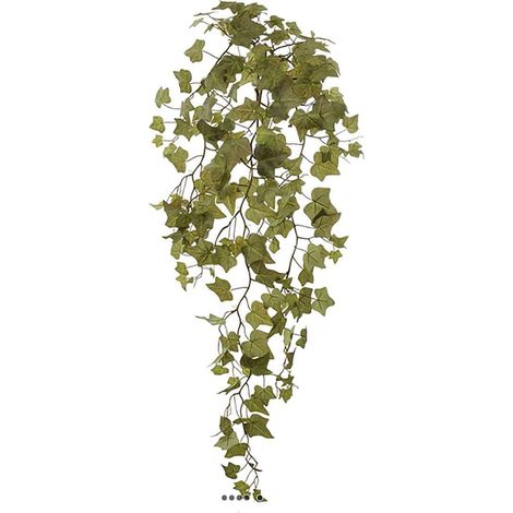 Lierre artificiel vert en chute L 145 cm D 35 cm 4 ramures très dense (1/3)