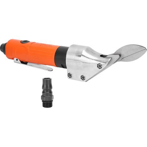 Ciseaux pneumatiques 1/4 po pour métal, lames droites en acier, 22000 tr/min, outils industriels de coupe (1/5)