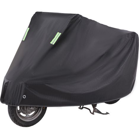 Outdoor-Motorradabdeckung, große Größe 255 x 90 x 125 cm. Materialabdeckung für Motorrad, Outdoor-Fahrradabdeckung für Außenabdeckung, Schutzabdeckung