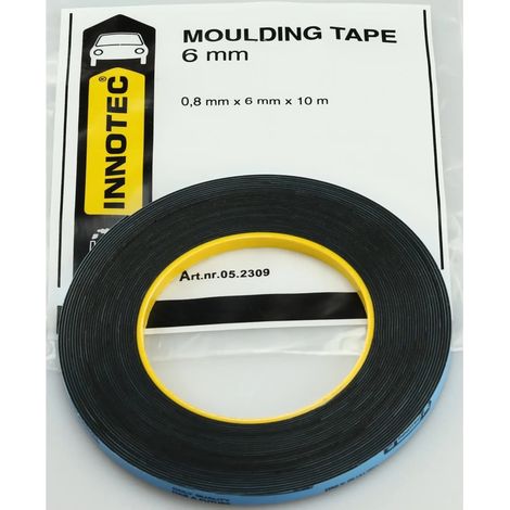 Ruban adhésif double face 6mm, ruban de moulage, 10m, ruban adhésif pour plinthes (1/5)