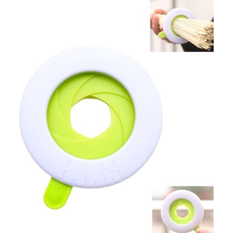 Misurino per pasta in 2 pezzi, coltello per spaghetti, divisore per spaghetti, utensile da cucina universale per cucinare la pasta, utensili e accessori per la cottura della pasta (1/5)