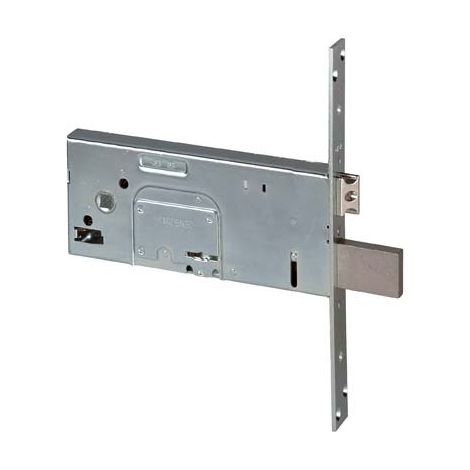 SERRATURA METALLO INFILARE 57353 CISA  B.Q ZINC F.MM 25 DM M4+SCR H.MM 78 E.MM 90
