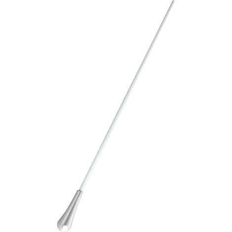 Baguette de chef d'orchestre en aluminium léger, parfaite pour concerts et répétitions - Design argenté moderne (1/5)